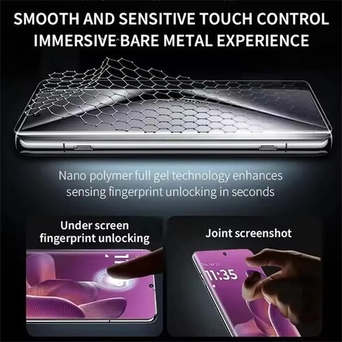 [2 Pack] Flexible Hydrogel Screen Protector for Motorola Edge (2024) in Saudi Arabia
