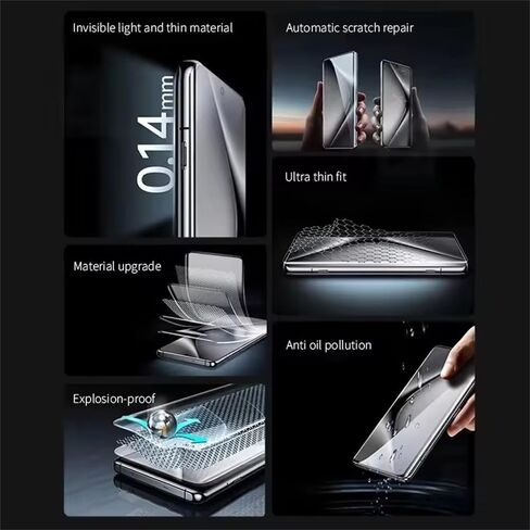 [2 Pack] Flexible Hydrogel Screen Protector for Motorola Edge (2024) in Saudi Arabia
