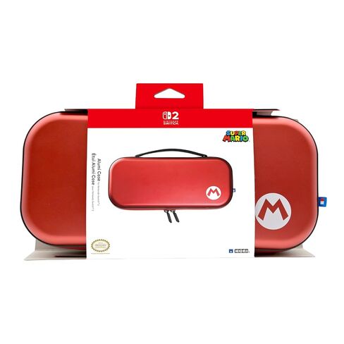 HORI Alumi Case (Mario) for Nintendo Switch 2 - Officially Licensed by Nintendo in Saudi Arabia