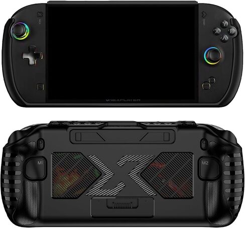 Ergonomic Hand Grip Cover Case for OneXPlayer APEX AMD MAX, TPU Cooling Shell Stand Holder Modified Grip Enhance Hand Feel Protective Sleeve Case with Stand for APEX Gaming Console Accessories in Saudi Arabia