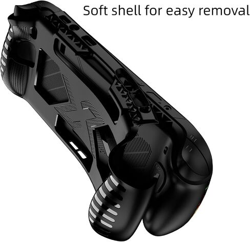 Ergonomic Hand Grip Cover Case for OneXPlayer APEX AMD MAX, TPU Cooling Shell Stand Holder Modified Grip Enhance Hand Feel Protective Sleeve Case with Stand for APEX Gaming Console Accessories in Saudi Arabia
