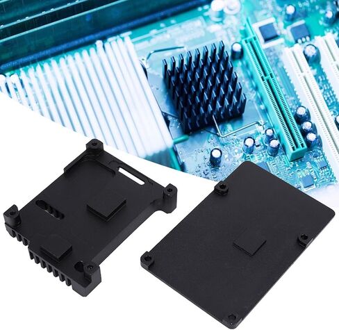 Aluminum Alloy Motherboard Box with Passive Cooling for 3 Model B 2b/3b+ Suitable Computer Components in Saudi Arabia