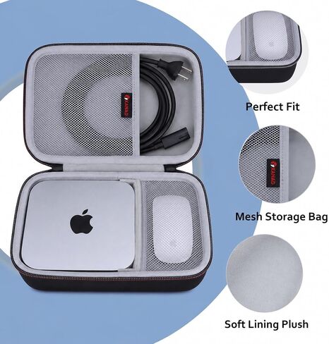 XANAD Hard Case for Apple 2024 Mac mini 16GB 24GB Desktop Computer M4/M4 Pro Chip (Case Ony) in Saudi Arabia