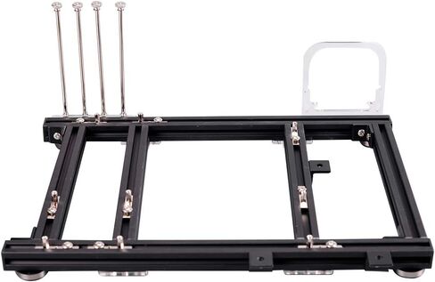 Aluminum Alloy DIY M-ATX Computer Case Overclocking Test Platform for Enthusiasts Lightweight Durable Black for DIY in Saudi Arabia