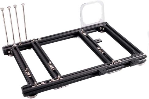 Aluminum Alloy DIY M-ATX Computer Case Overclocking Test Platform for Enthusiasts Lightweight Durable Black for DIY in Saudi Arabia