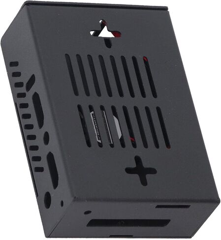 Metal Cooling Case with Efficient Fan for Orange Pi 5 MAX| Zinc Alloy Case for Single Board Computers | Long-lasting Protection for DIY Enthusiasts in Saudi Arabia