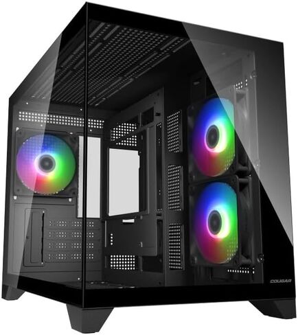 Cougar FV150 Mini RGB - Micro ATX PC Case - Black in Saudi Arabia