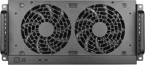 Casafoyer Technology RM51 5U Rackmount Server Chassis with Dual 180mm Fans and Enhanced Liquid Cooling Capability, SST-RM51 - Pack of 2 in Saudi Arabia