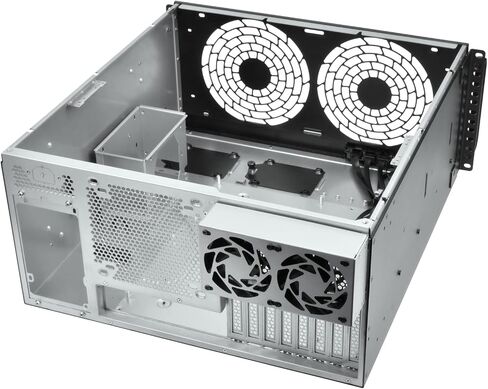 Casafoyer Technology RM51 5U Rackmount Server Chassis with Dual 180mm Fans and Enhanced Liquid Cooling Capability, SST-RM51 - Pack of 2 in Saudi Arabia