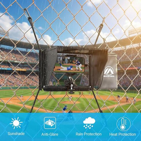 Matare Cell Phone Fence Mount with Shade Game Recording Mounting Kit in Saudi Arabia