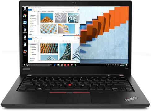 Lenovo ThinkPad T490 14" HD Notebook - Intel Core i5 (8th Gen) i5-8365U Quad-core (4 Core) 1.60 GHz - 16 GB RAM - 256 GB SSD - Black - windows 11 Pro (Renewed) in Saudi Arabia
