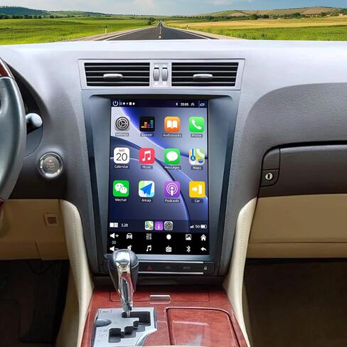 12.8 inch Car Stereo Radio for Lexus GS 2004-2011 w/Carplay Android Auto in Saudi Arabia