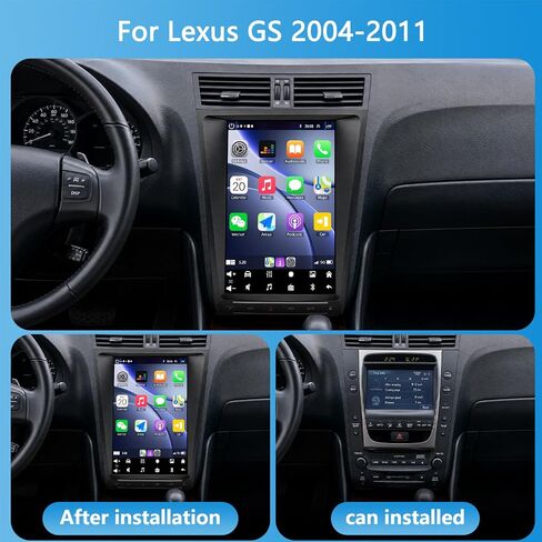 12.8 inch Car Stereo Radio for Lexus GS 2004-2011 w/Carplay Android Auto in Saudi Arabia