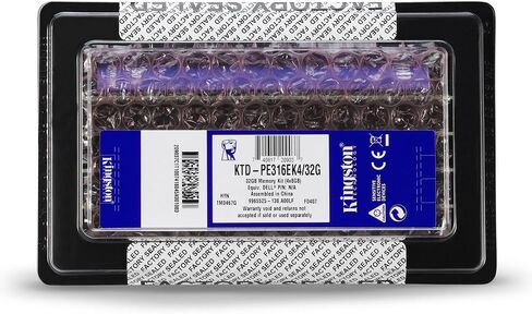 Kingston Technology 32GB Kit of 4 (4 x 8GB) DDR3 1600MHz PC3-12800 ECC Memory for Select Dell Desktops KTD-PE316EK4/32G in Saudi Arabia