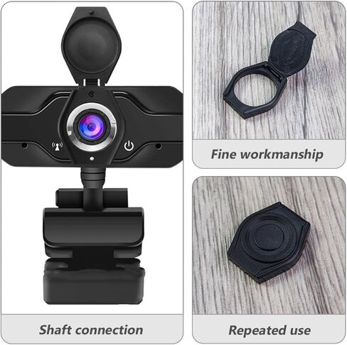OUNONA 6pcs Webcam Privacy Covers with Adhesive Backing, Abs Material Lens Protection for Laptop and Desktop Computer, Flipping Security Camera Cover for Personal Privacy in Saudi Arabia