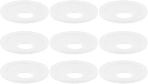 9pcs White Camera Privacy Covers for Computers and Notebooks with Abs Material and Adhesive Backing, Easy Installation, Ultra Thin Slide Design for Privacy Protection and Security in Saudi Arabia