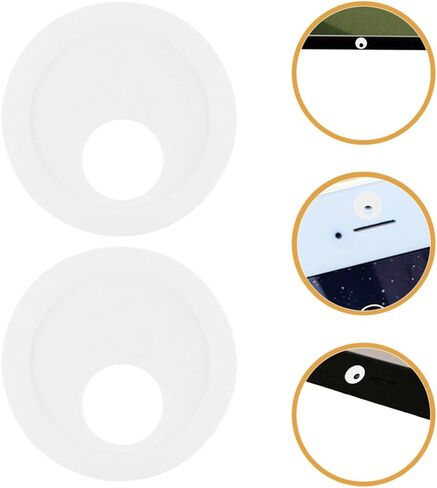 9pcs White Camera Privacy Covers for Computers and Notebooks with Abs Material and Adhesive Backing, Easy Installation, Ultra Thin Slide Design for Privacy Protection and Security in Saudi Arabia