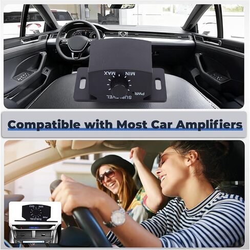 LICAEVEY Bass Control Knob for Most 6 Pin Subwoofer Interfaces, Precise Bass Volume Controller for Car Amplifiers with 13ft Extension Cable and LED Power Indicator in Saudi Arabia