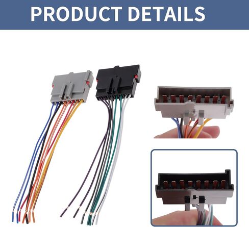 70-1770 Car Stereo CD Player Wiring Harness Set Wire Radio Adapter for Ford Aerostar 1985-1997 1 Set in Saudi Arabia