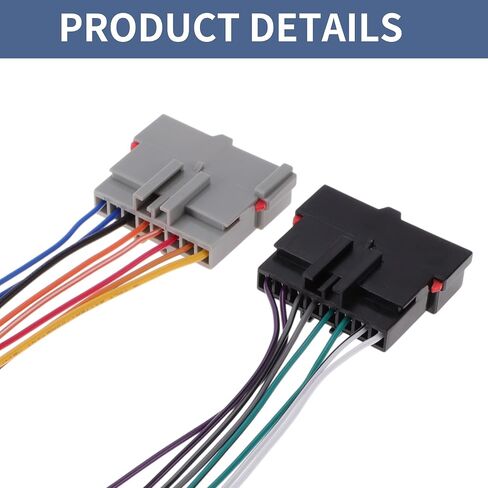 70-1770 Car Stereo CD Player Wiring Harness Set Wire Radio Adapter for Ford Aerostar 1985-1997 1 Set in Saudi Arabia
