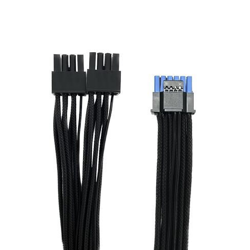Premium 600W 2X 8-Pin to PCIe 12V-2x6 Type 4 PSU Power Cable for Corsair in Saudi Arabia