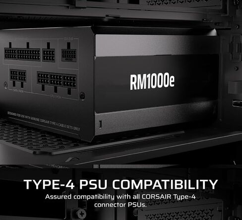 Premium 600W 2X 8-Pin to PCIe 12V-2x6 Type 4 PSU Power Cable for Corsair in Saudi Arabia