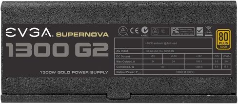 EVGA SuperNova G2 1300W '80 Plus Gold' Modular Power Supply (120-G2-1300-XR) in Saudi Arabia