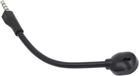 Acouto Replacement Microphone for 1 High Sensitivity Noise Cancelling Detachable Game Boom Microphone for 3.5mm Jack in Saudi Arabia