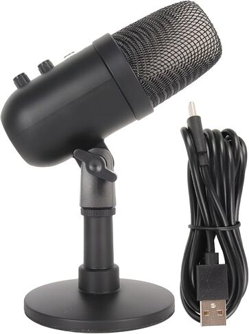 USB Condenser Microphone 360 Degrees Rotatable Microphone for PC in Saudi Arabia