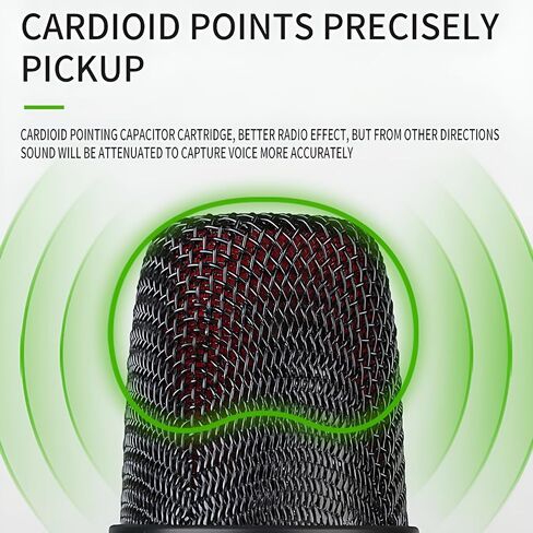 USB Condenser Microphone 360 Degrees Rotatable Microphone for PC in Saudi Arabia