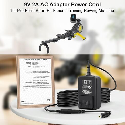 9V Charger for Pro-Form Sport RL Folding iFit Training Rowing Machine in Saudi Arabia