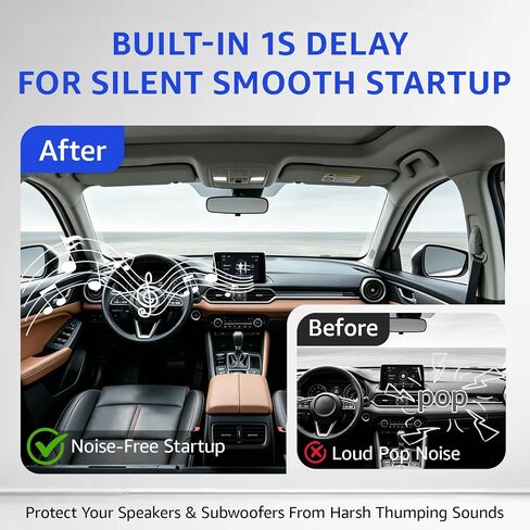 Remote Turn-on Harness Module for Car Amplifiers Audio Delay Module in Saudi Arabia