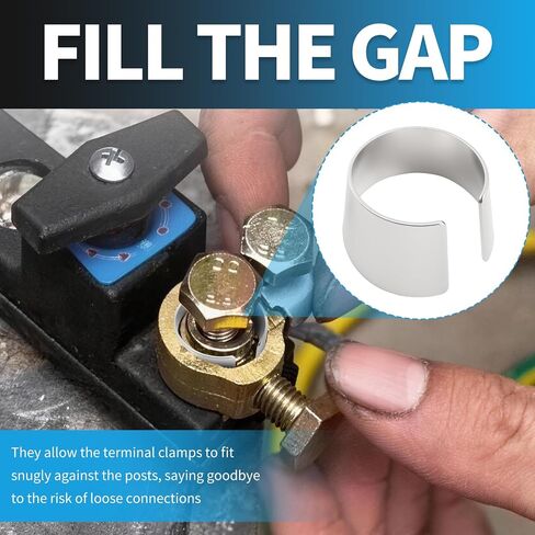 4PCS Car Battery Post Shims,Battery Terminal Shim Repair Kit in Saudi Arabia