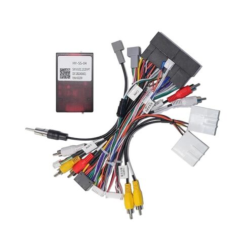 Car 16pin Wiring Harness Adapter Canbus Box Decoder Power Cable Compatible with Hyundai Ix45 Kia Sportage K3 Sorento Cerato HY-SS-04(Cable Canbus) in Saudi Arabia