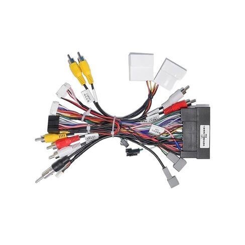 Car 16pin Wiring Harness Adapter Canbus Box Decoder Power Cable Compatible with Hyundai Ix45 Kia Sportage K3 Sorento Cerato HY-SS-04(Cable Canbus) in Saudi Arabia