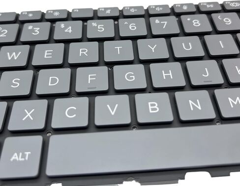 Replacement Keyboard for HP Pro x360 Fortis 11 G9x/G10/G11 & EliteBook 1040 G11 14'' 2-in-1 | US Layout, Gray, Non-Backlit, with AI Key | Compatible with 14-EU 14t-EU Models in Saudi Arabia