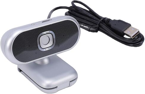 ASHATA 4K Autofocus USB Webcam Privacy Cover PlugandPlay for Desktop in Saudi Arabia
