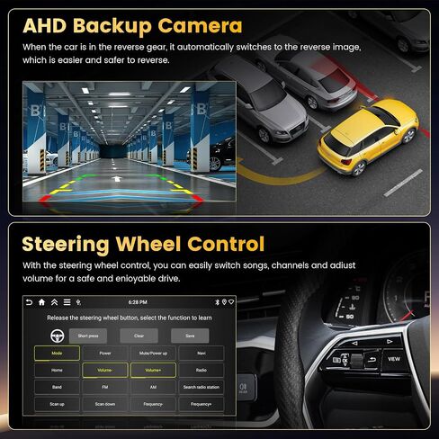 [Fuluku] 4+64GB 9" Android 15 Carplay Car Radio for Kia Rio 2012-2014 in Saudi Arabia