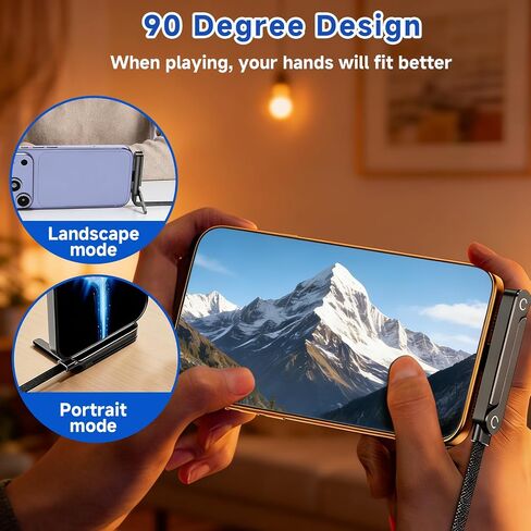 2PCS 2-in-1 240W USB C to USB C Cable with Invisible Phone Stand in Saudi Arabia