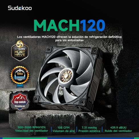SK700V AM5 Air Cooler & MACH 120mm Fan Bundle: 7 Heatpipes CPU Cooler with Digital Display & 4 Pin LCP High Speed Quiet Case Fan in Saudi Arabia