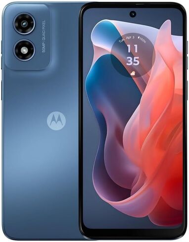 Motorola Moto G Play 2024, 64GB + 4GB RAM, Sapphire Blue - Unlocked (Renewed) in Saudi Arabia