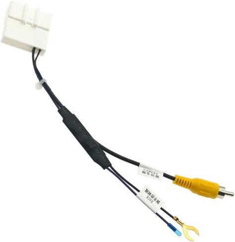 24Pin Car Parking Reverse Rear View Back Up Camera Video in Plug Converter Cable Adapter for Hyundai Santa Fe IX45/IX35/KIA Sorento K3 Sportage Cerato High Trim Models in Saudi Arabia