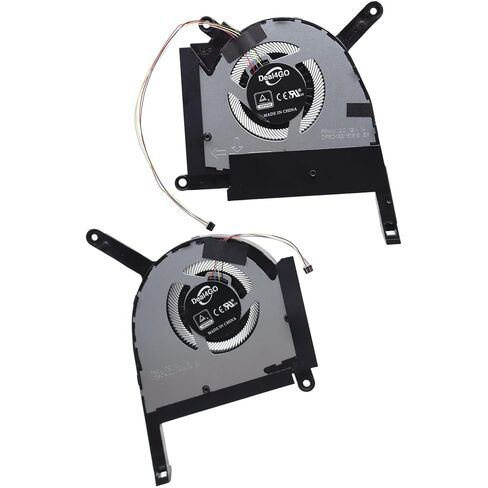 Deal4GO 12V CPU GPU Graphics Cooling Fan Replacement for ASUS FX507 FA507 FX707 FA707 TUF507 FA577 FX507ZM-ES74 FA507NU-DS74 in Saudi Arabia