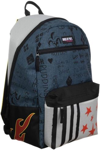 Bioworld Birds of Prey Harley Quinn Denim Backpack in Saudi Arabia