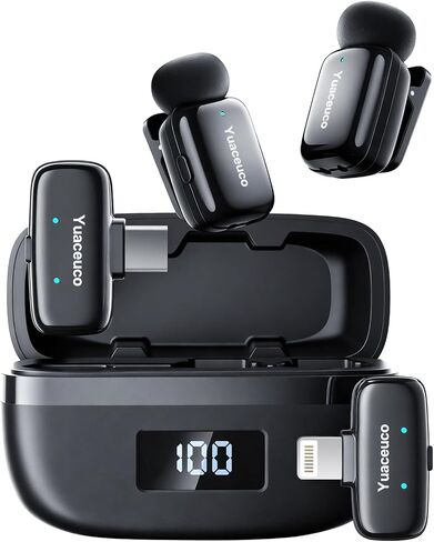 Mini Wireless Lavalier Microphone for iPhone ipad Android in Saudi Arabia