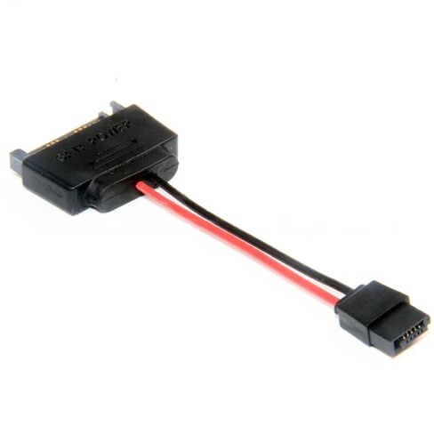 SATA Powe Cable SATA 15PIN Male to 6 Pin Female Convert Adapter Cable Splitter Laptop Optical Drive Wire 20AWG in Saudi Arabia