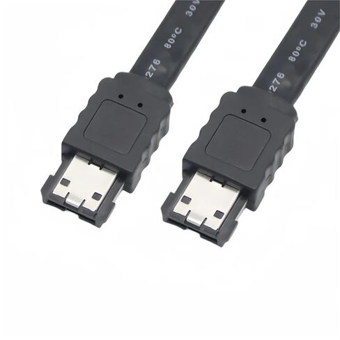External HDD Data Cable Laptop ESATA Male to Male Convert Cord in Saudi Arabia