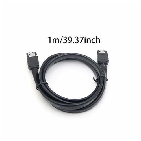External HDD Data Cable Laptop ESATA Male to Male Convert Cord in Saudi Arabia