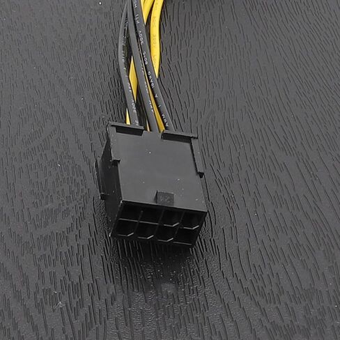 Sata Power Adapter Cable 8PIN Female to Sata Hard Drive Cable with Voltage Reduction Board for Gamers Computers High Quality Wire in Saudi Arabia