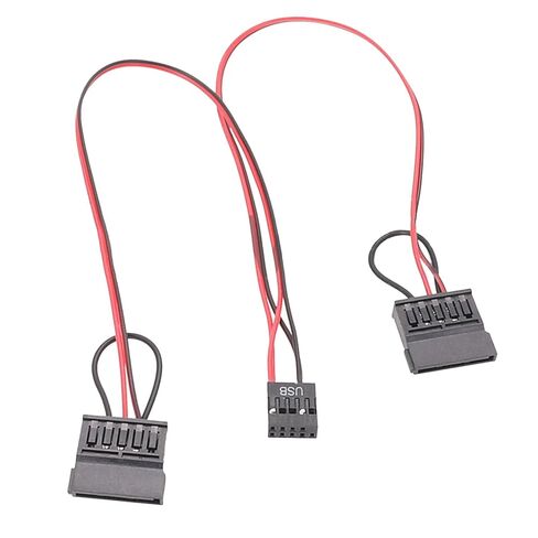 239USB to Power Cord for Itx Motherboards USB 9pin to 2.5inch Laptop 22AWG Wires Professional Power Cable Laptop Repair Cable in Saudi Arabia